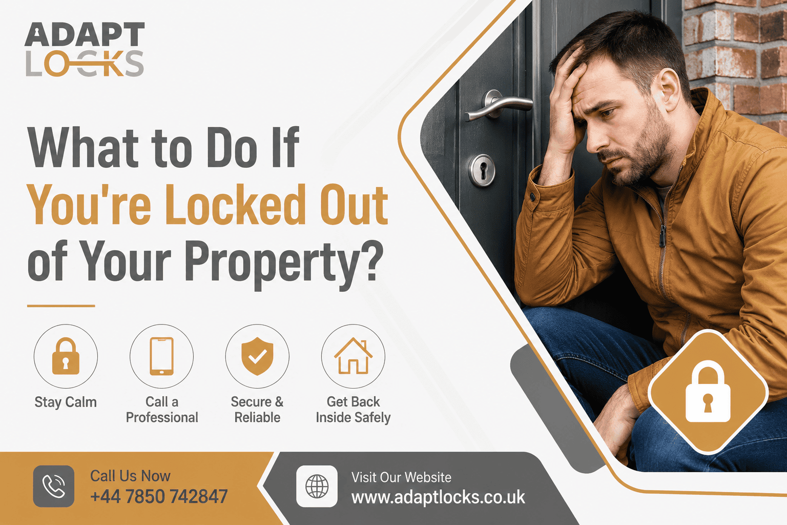 What to Do If You're Locked Out of Your Property?