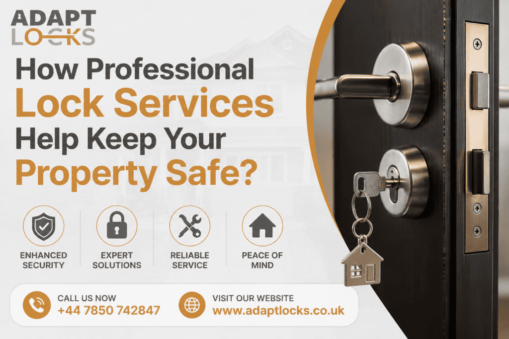 How Professional Lock Services Help Keep Your Property Safe?